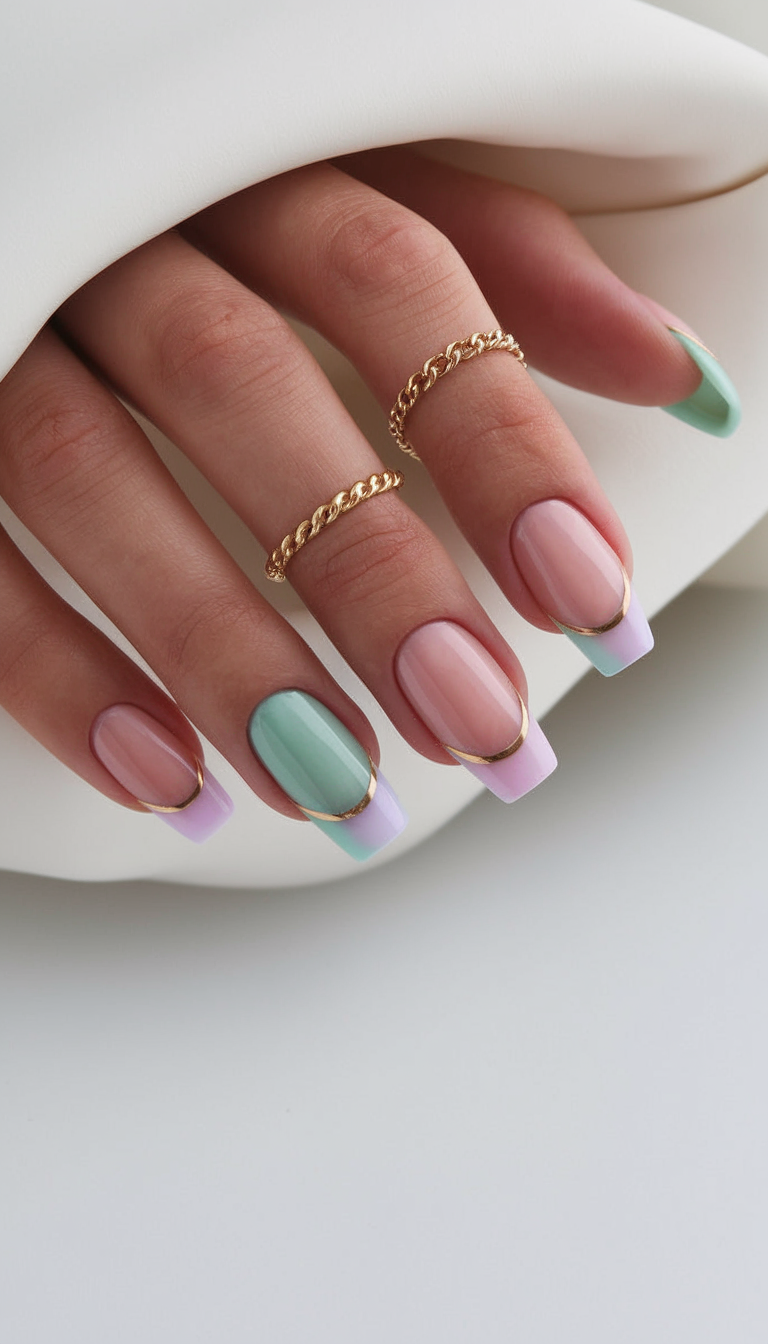 Spring French Tip Nails Ideas 2025 – 20 Cute & Colorful Designs for Every Style