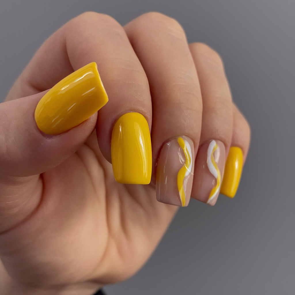 Yellow Spring Nails: 20 Bright and Trendy Ideas for 2025