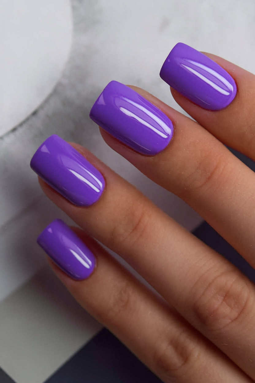 Spring Nails One Solid Color 20 Ideas 2025