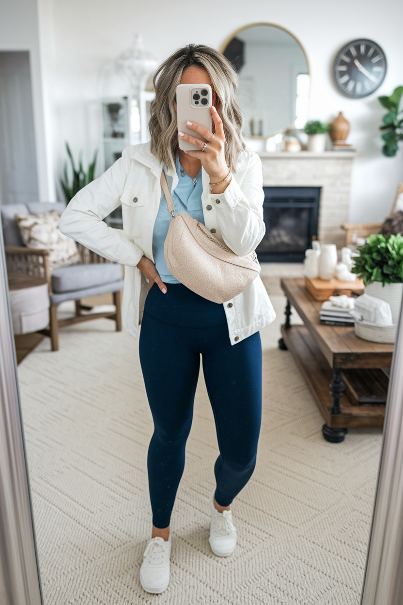 Summer Legging Outfits: 20 Trendy Ideas for 2025