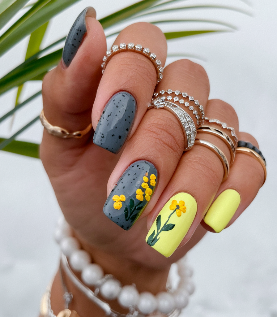 Spring Nails Square 20 Ideas 2025: Trendy Manicures for the New Season