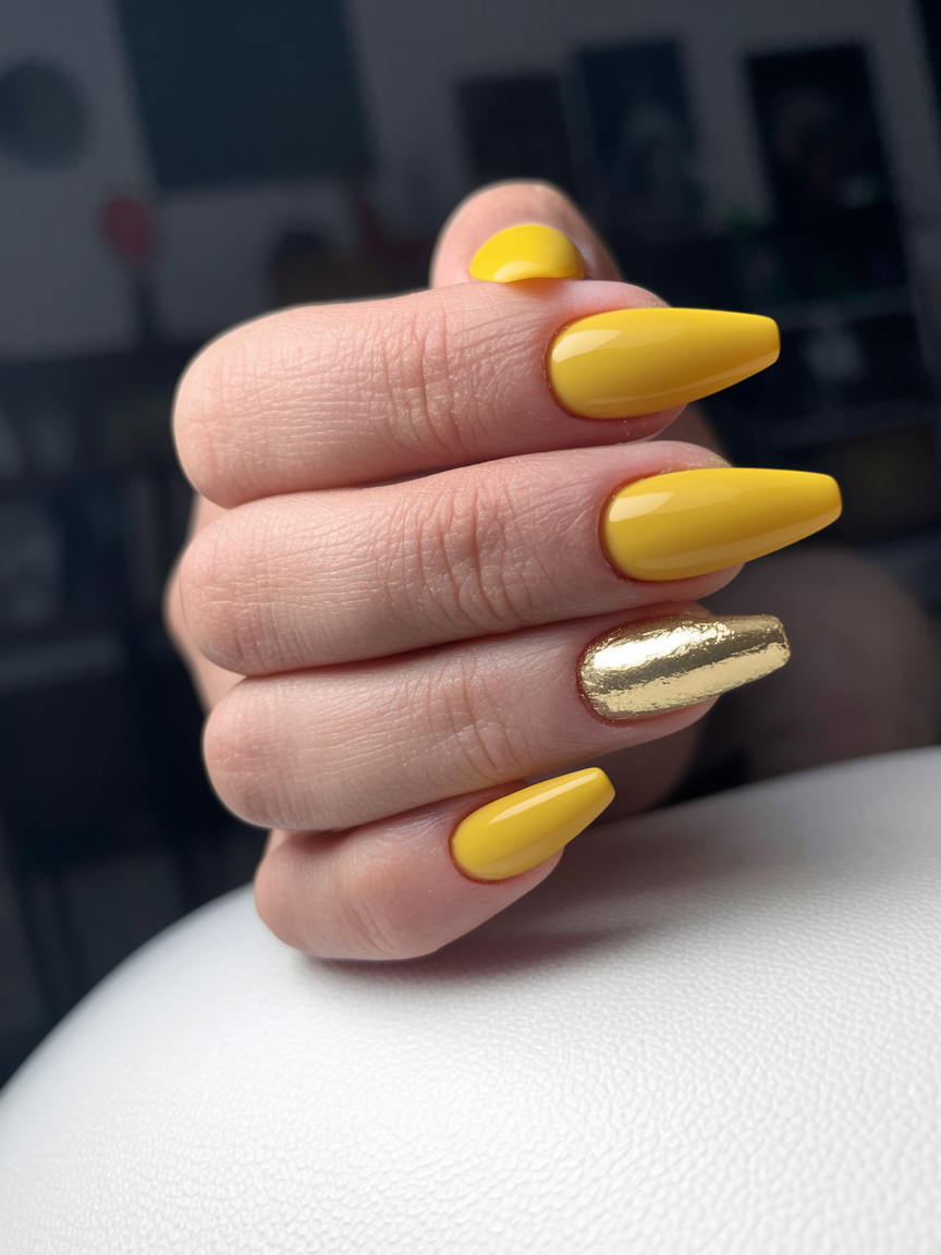 Yellow Spring Nails: 20 Bright and Trendy Ideas for 2025