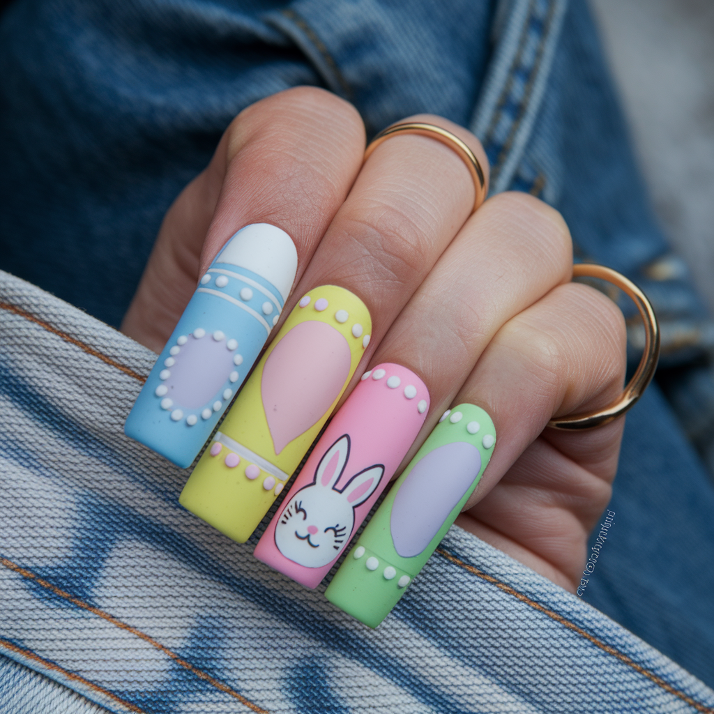 20 Cute Easter Nail Art Ideas 2025 – Trendy & Festive Designs for Spring