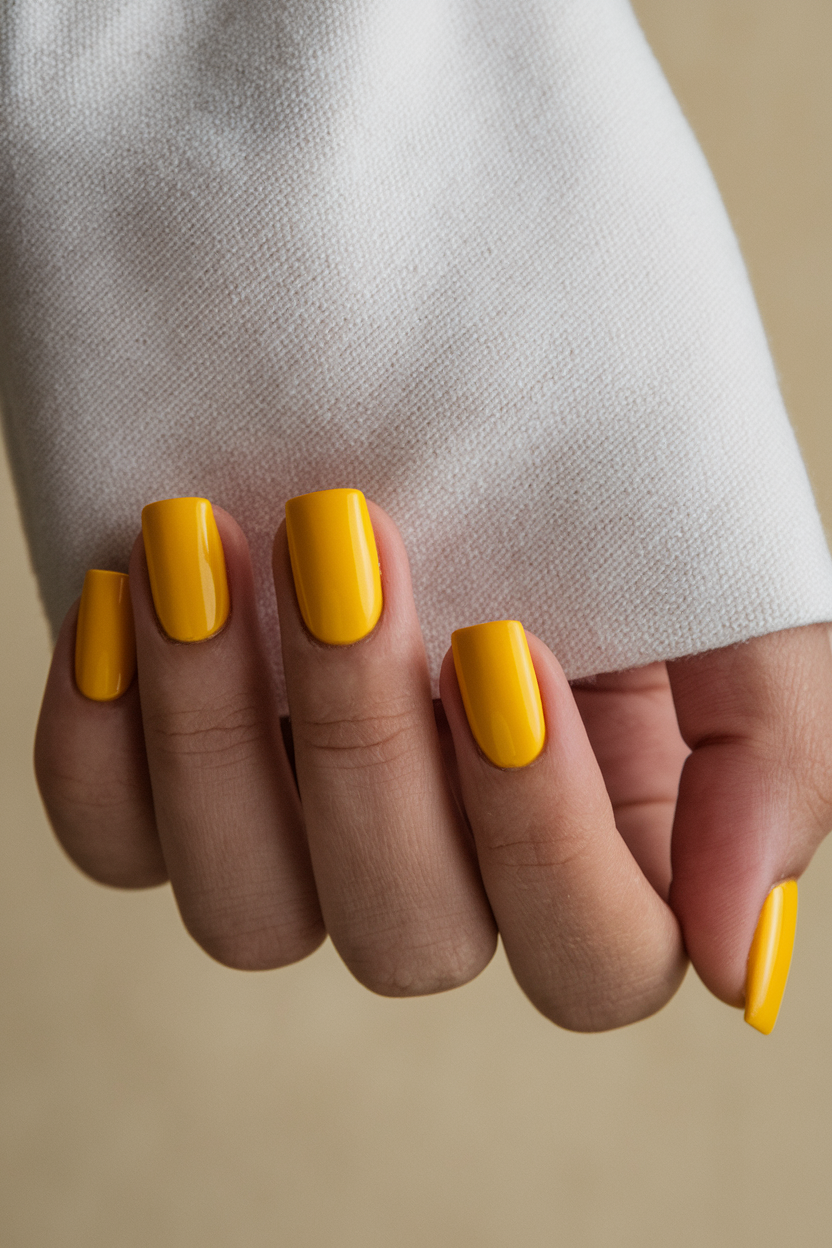 Yellow Spring Nails: 20 Bright and Trendy Ideas for 2025