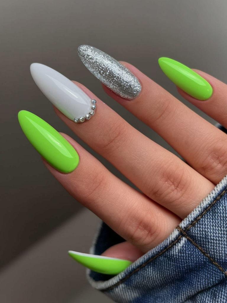 Green Spring Nails: 21 Fresh Ideas for 2025