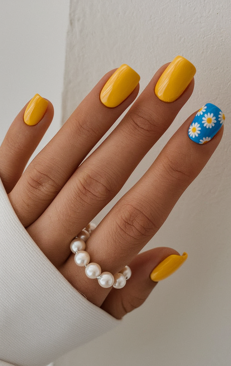 Yellow Spring Nails: 20 Bright and Trendy Ideas for 2025