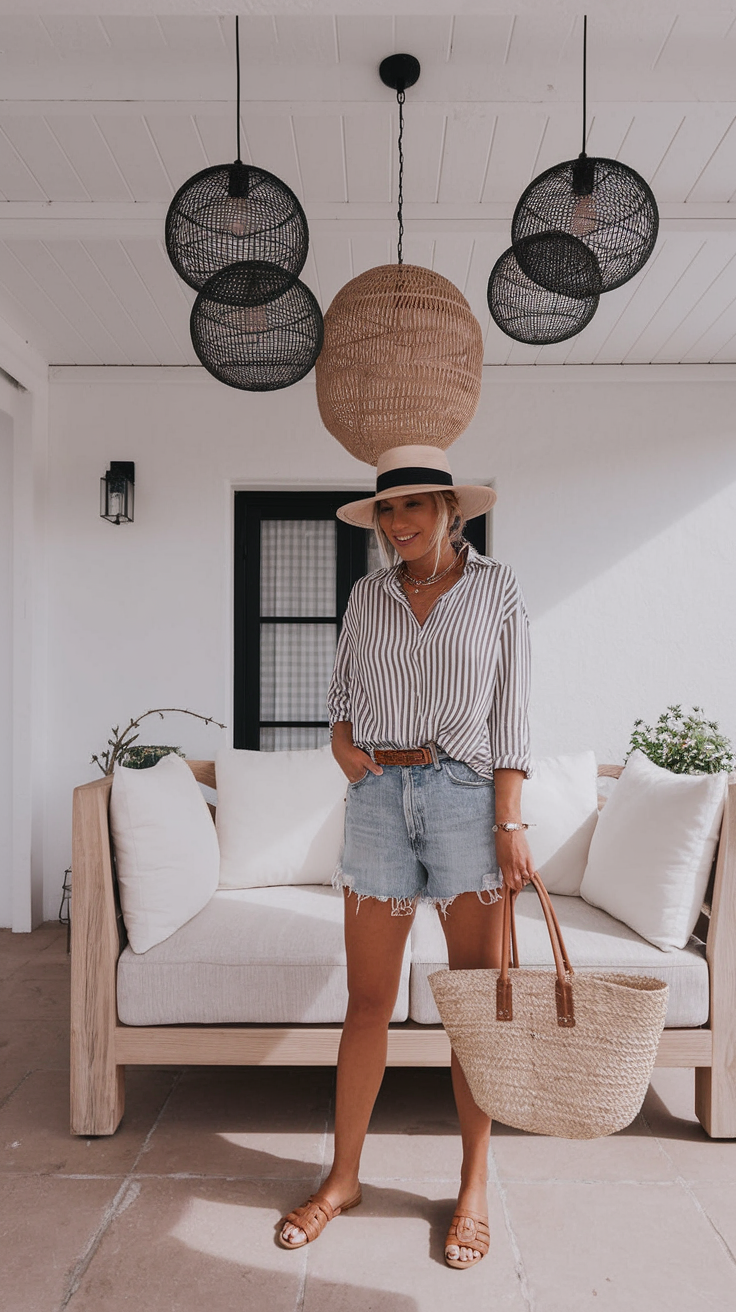 Summer Vacation Outfits 2025: Travel Capsule Wardrobe