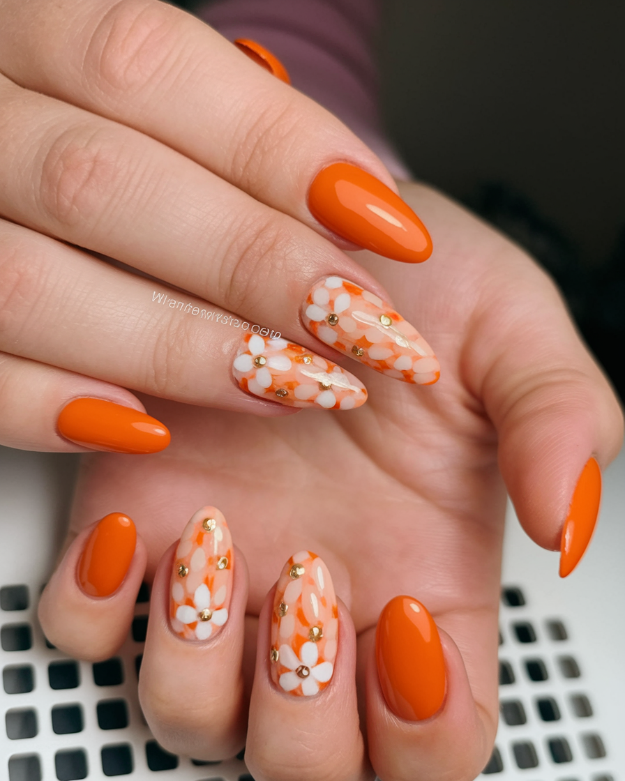 Spring Floral Nails 20 Ideas 2025