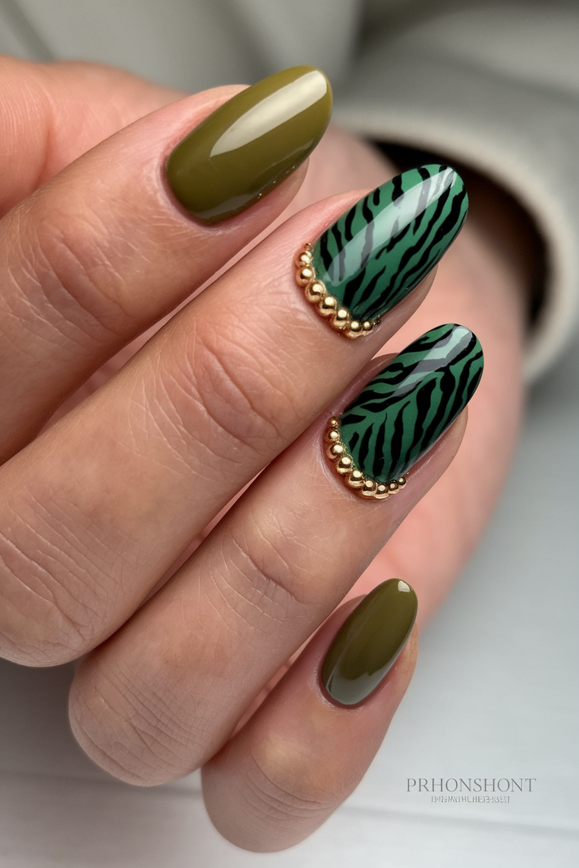 Green Spring Nails: 21 Fresh Ideas for 2025