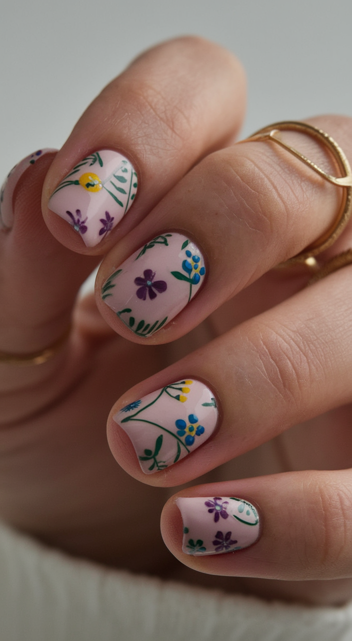 Spring Floral Nails 20 Ideas 2025