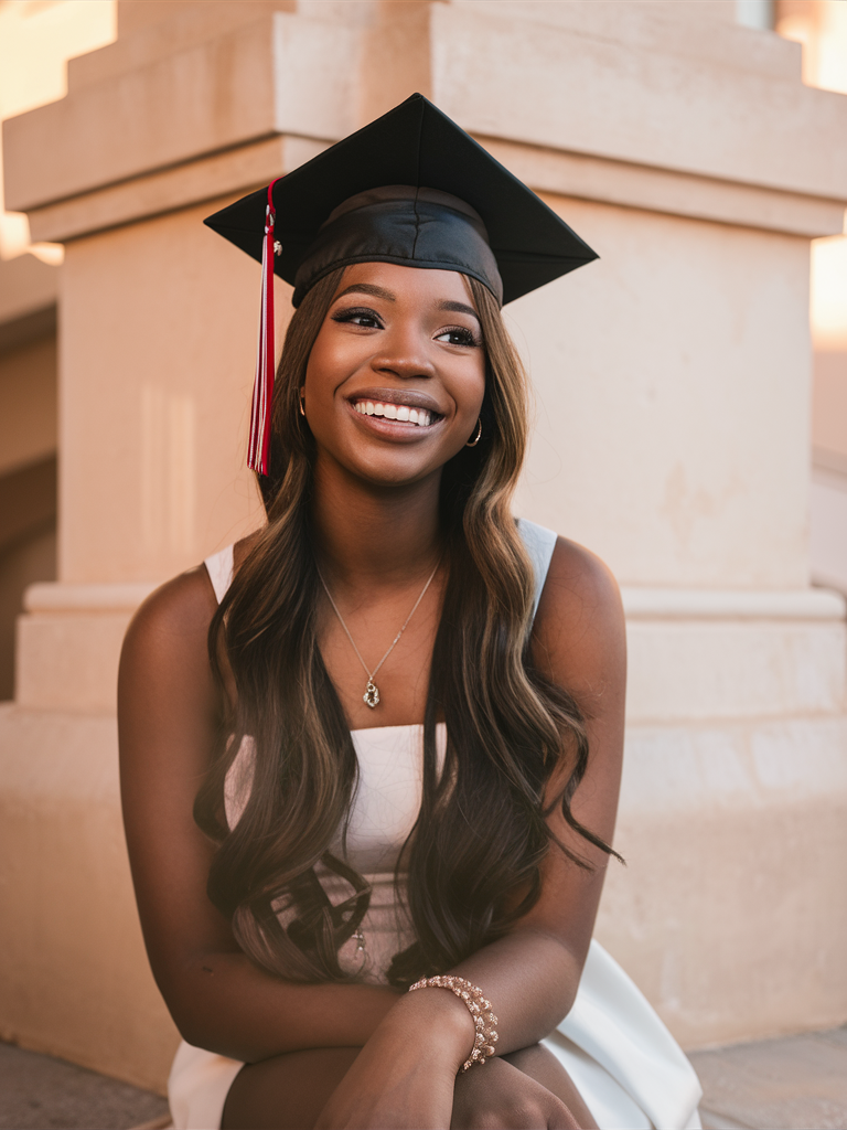 21 Graduation Hairstyles with Cap Ideas 2025 – Curly, Short, Long & Braided Looks