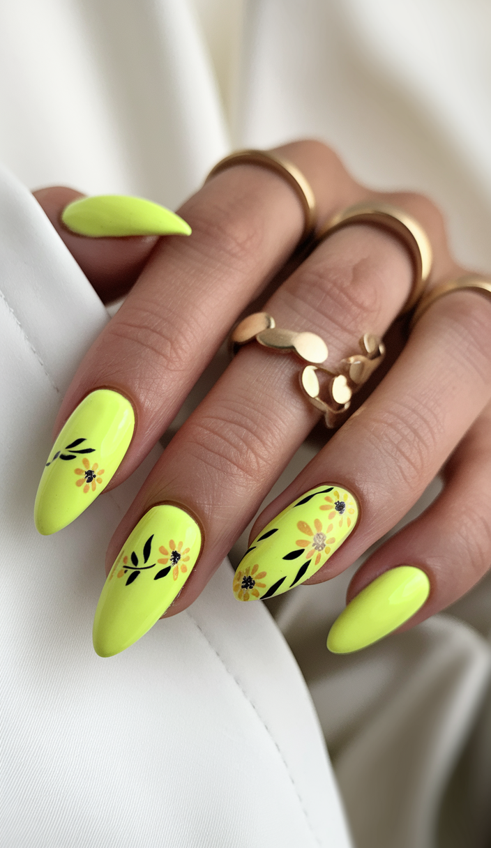 Yellow Spring Nails: 20 Bright and Trendy Ideas for 2025