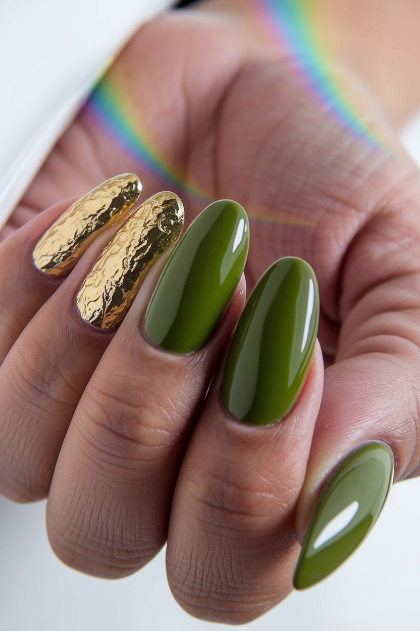 Green Spring Nails: 21 Fresh Ideas for 2025