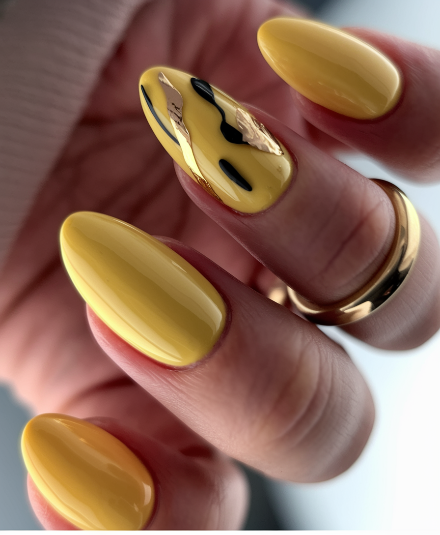 Yellow Spring Nails: 20 Bright and Trendy Ideas for 2025