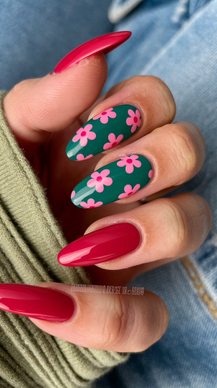 Spring Floral Nails 20 Ideas 2025