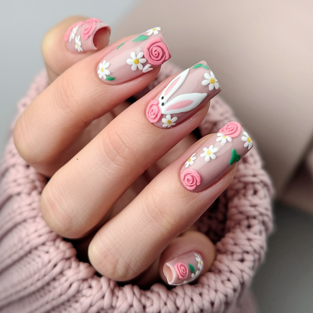 20 Cute Easter Nail Art Ideas 2025 – Trendy & Festive Designs for Spring