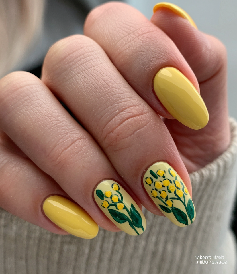 Yellow Spring Nails: 20 Bright and Trendy Ideas for 2025