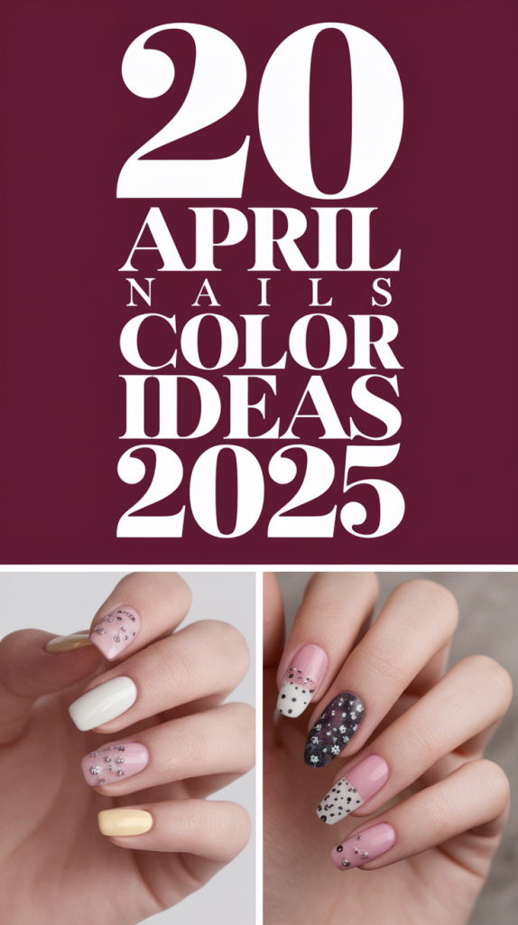 20 Stunning April Nails Color Ideas 2025 – Trendy French, Solid ...