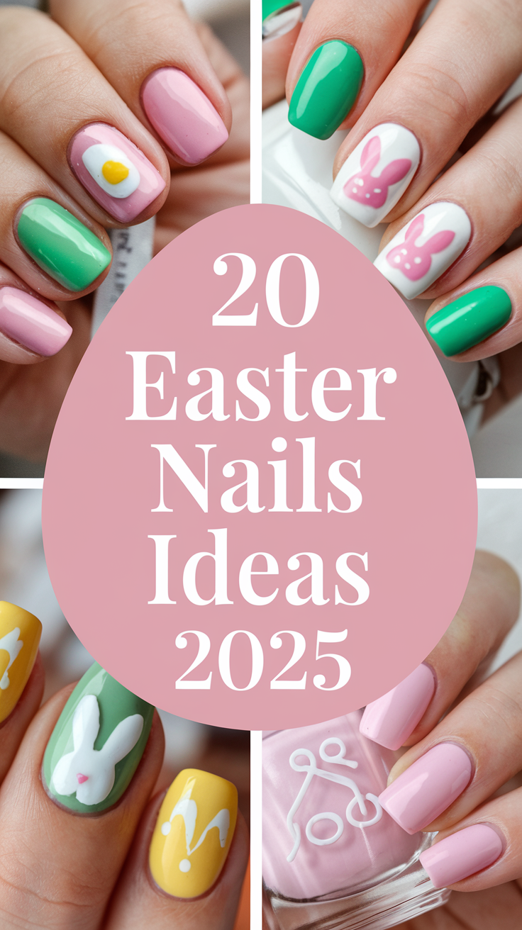 Easter Nails 20 Ideas 2025: Fresh and Trendy Designs for Spring