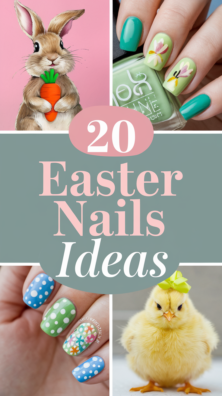 Easter Nails 20 Ideas 2025: Fresh and Trendy Designs for Spring