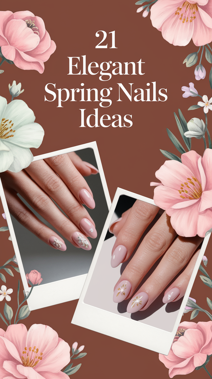 Elegant Spring Nails 21 Ideas 2025