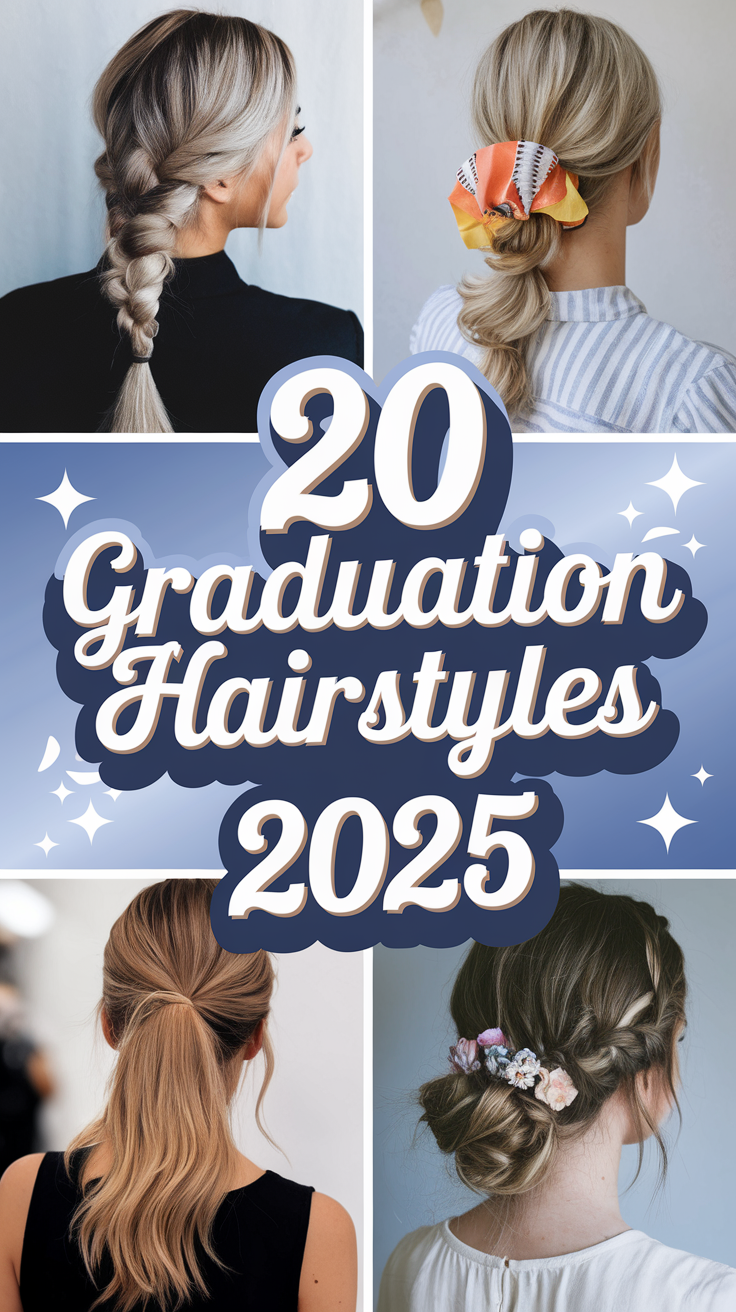 Graduation Hairstyles 20 Ideas 2025: Elegant and Trendy Looks for Every Graduate