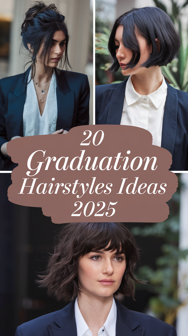 Graduation Hairstyles 20 Ideas 2025: Elegant and Trendy Looks for Every Graduate