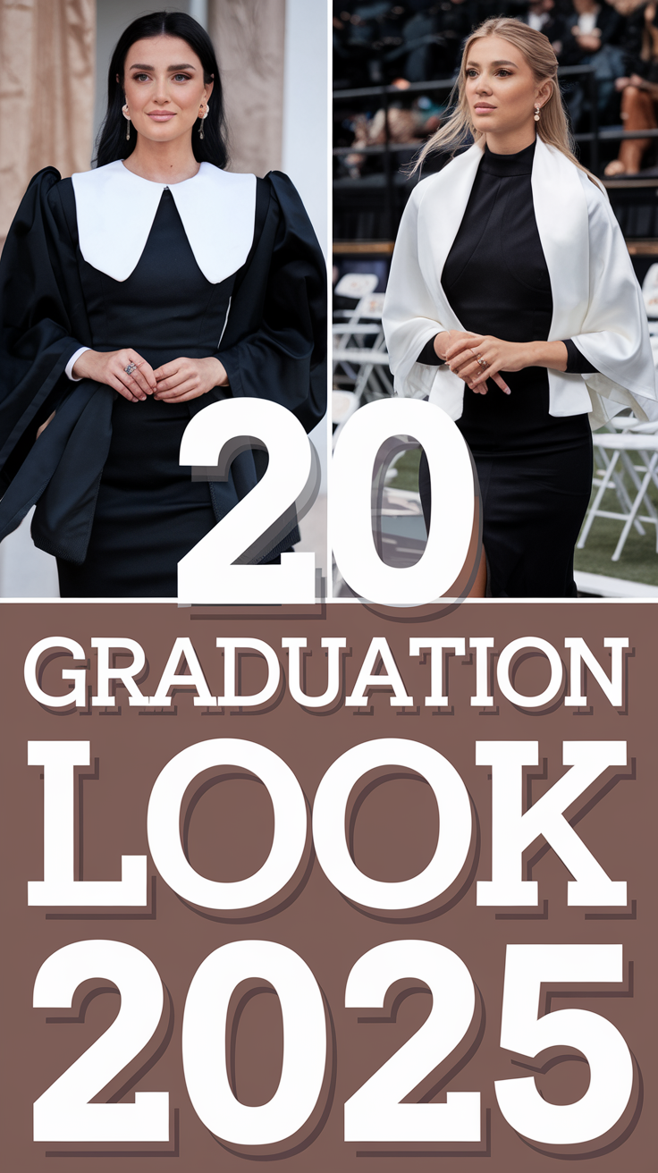 Graduation Look 20 Ideas 2025: Stylish & Timeless Outfits for Your Big Day