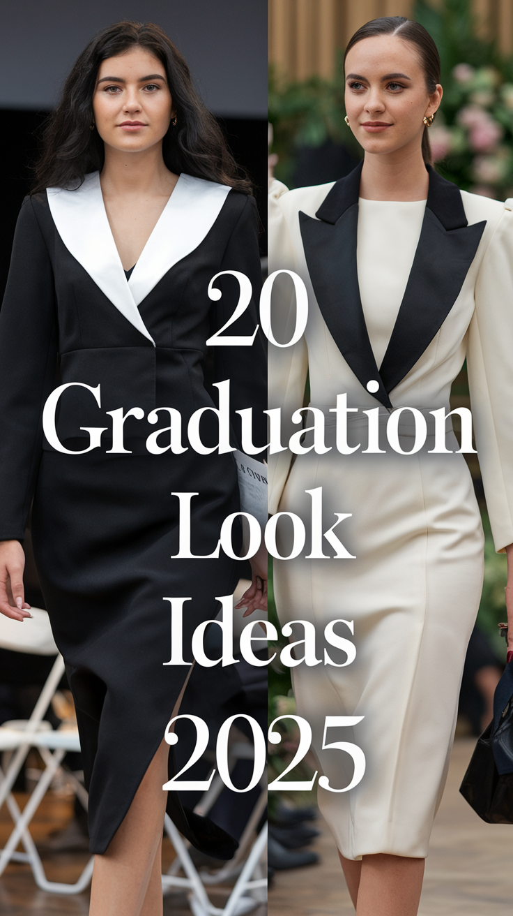 Graduation Look 20 Ideas 2025: Stylish & Timeless Outfits for Your Big Day