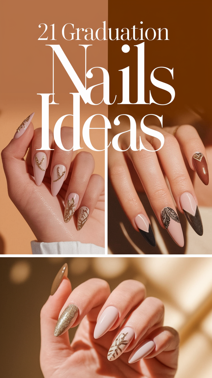 Graduation Nails 21 Ideas 2025: The Best Manicures for Your Big Day