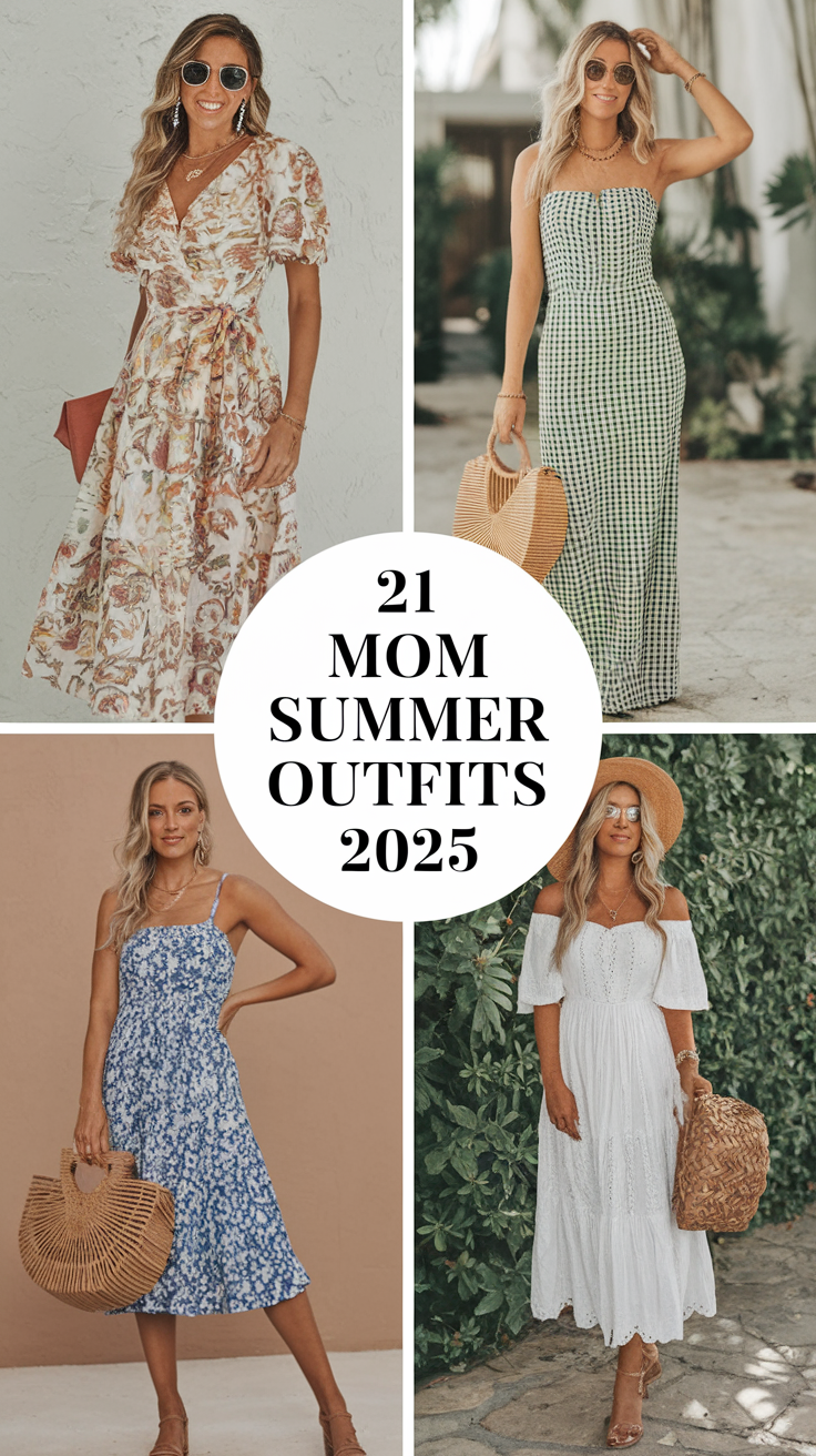 Mom Summer Outfits 2025: Trendy and Practical Looks for Every Style