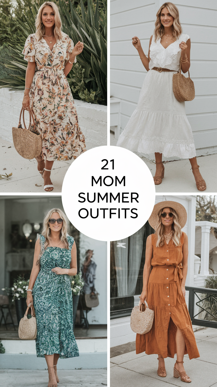 Mom Summer Outfits 2025: Trendy and Practical Looks for Every Style