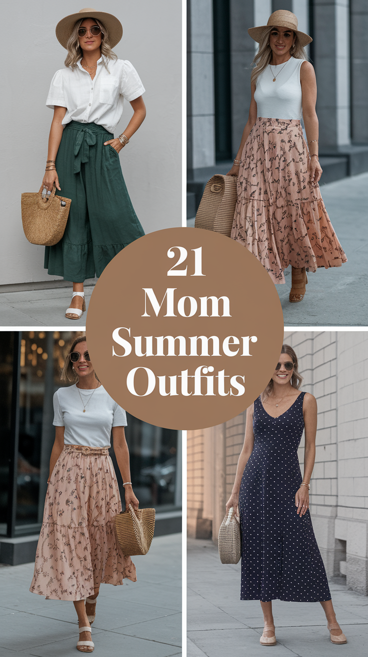 Mom Summer Outfits 2025: Trendy and Practical Looks for Every Style