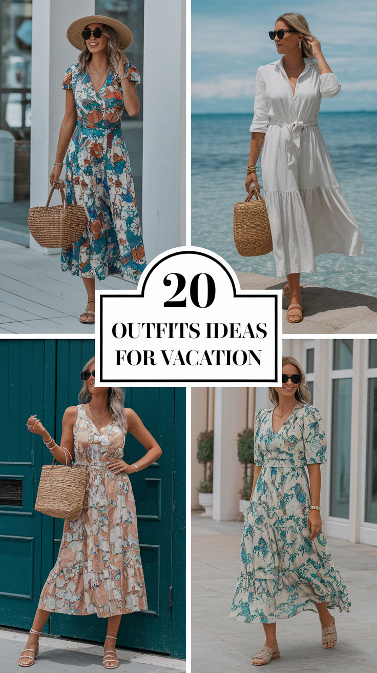 20 Outfits Ideas for Vacation 2025