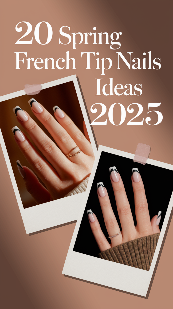 Spring French Tip Nails Ideas 2025 – 20 Cute & Colorful Designs for Every Style