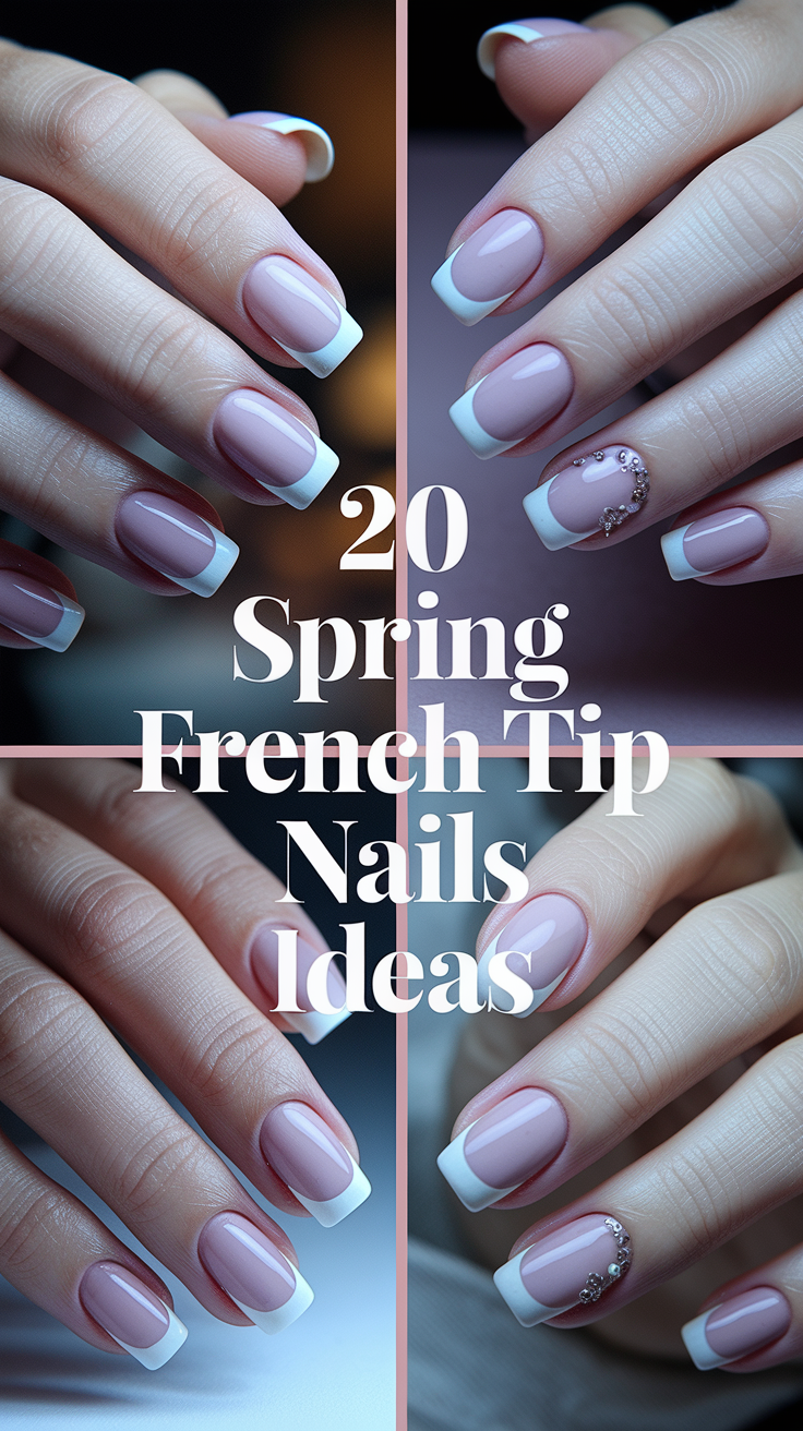 Spring French Tip Nails Ideas 2025 – 20 Cute & Colorful Designs for Every Style