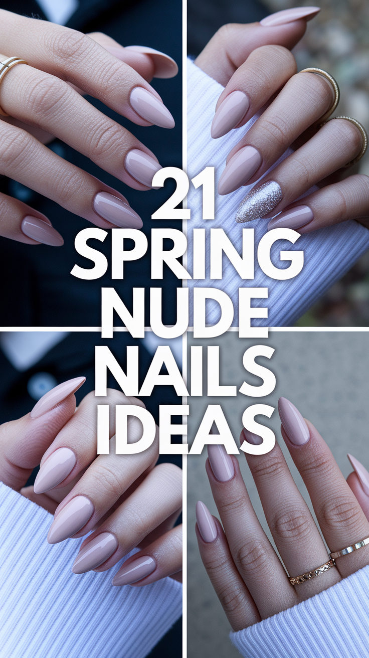 Spring Nude Nails: 21 Ideas for a Chic Manicure in 2025