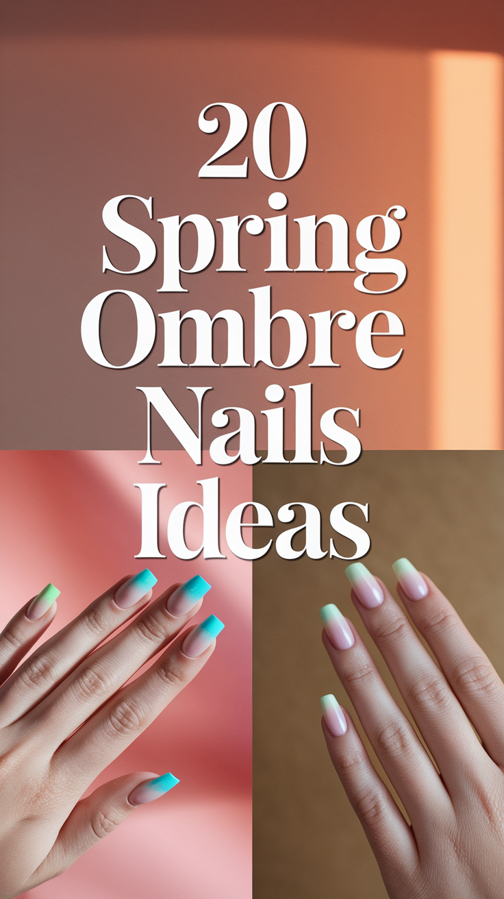 Spring Ombre Nails: 20 Trendy Ideas for 2025