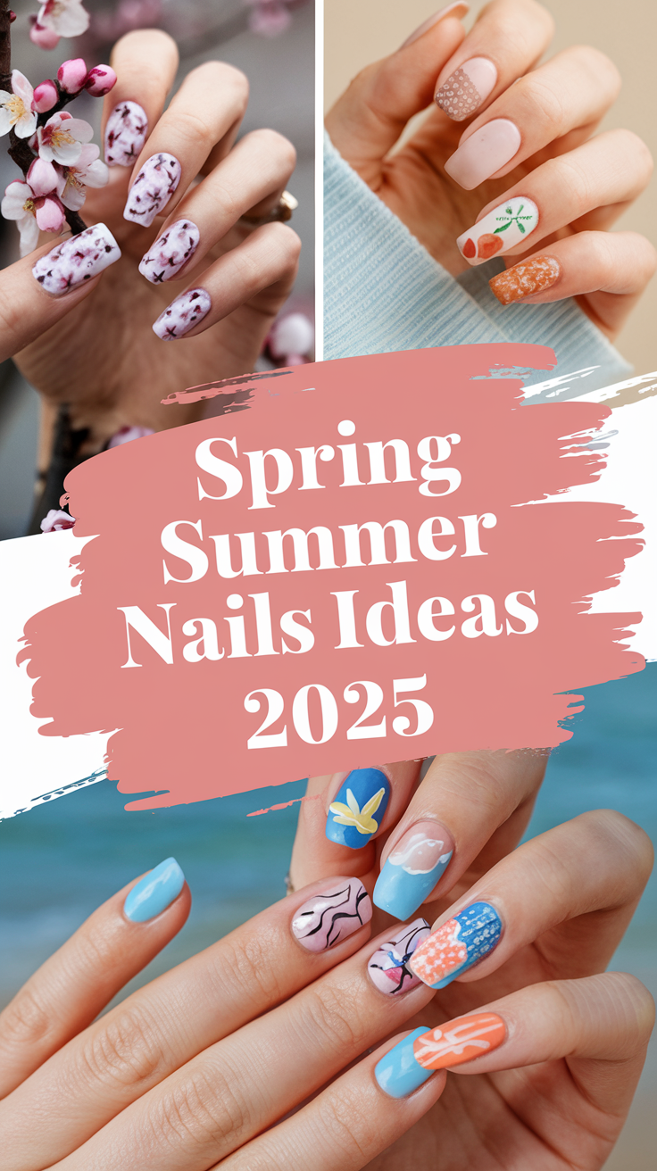 Spring Summer Nails 22 Ideas 2025