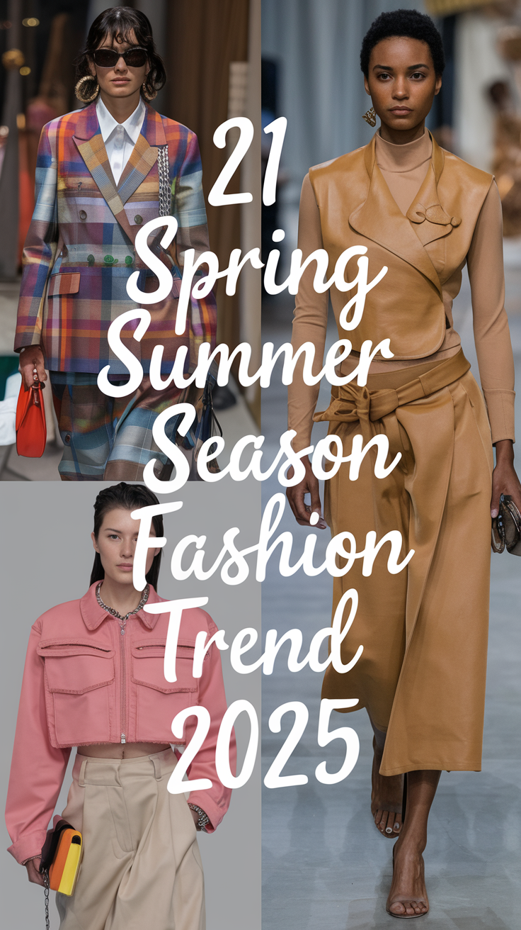 21 Spring Summer Season Fashion Trend 2025 Ideas – Outfits, Dresses & Street Styles