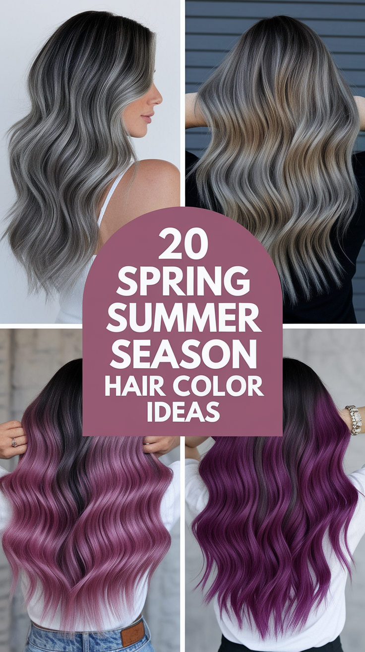 20 Best Spring Summer Season Hair Color Ideas 2025 – Blonde, Brunette & Red Trends