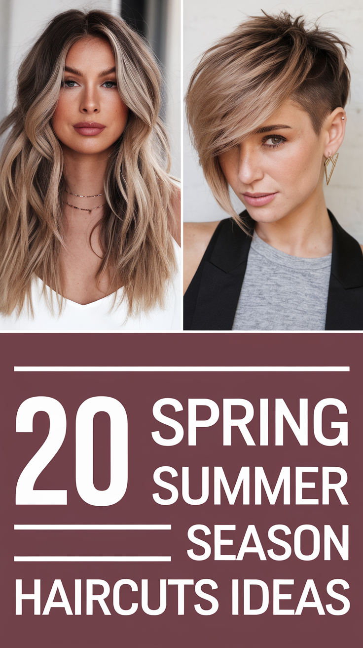 20 Best Spring Summer Season Haircuts Ideas 2025 for All Hair Types