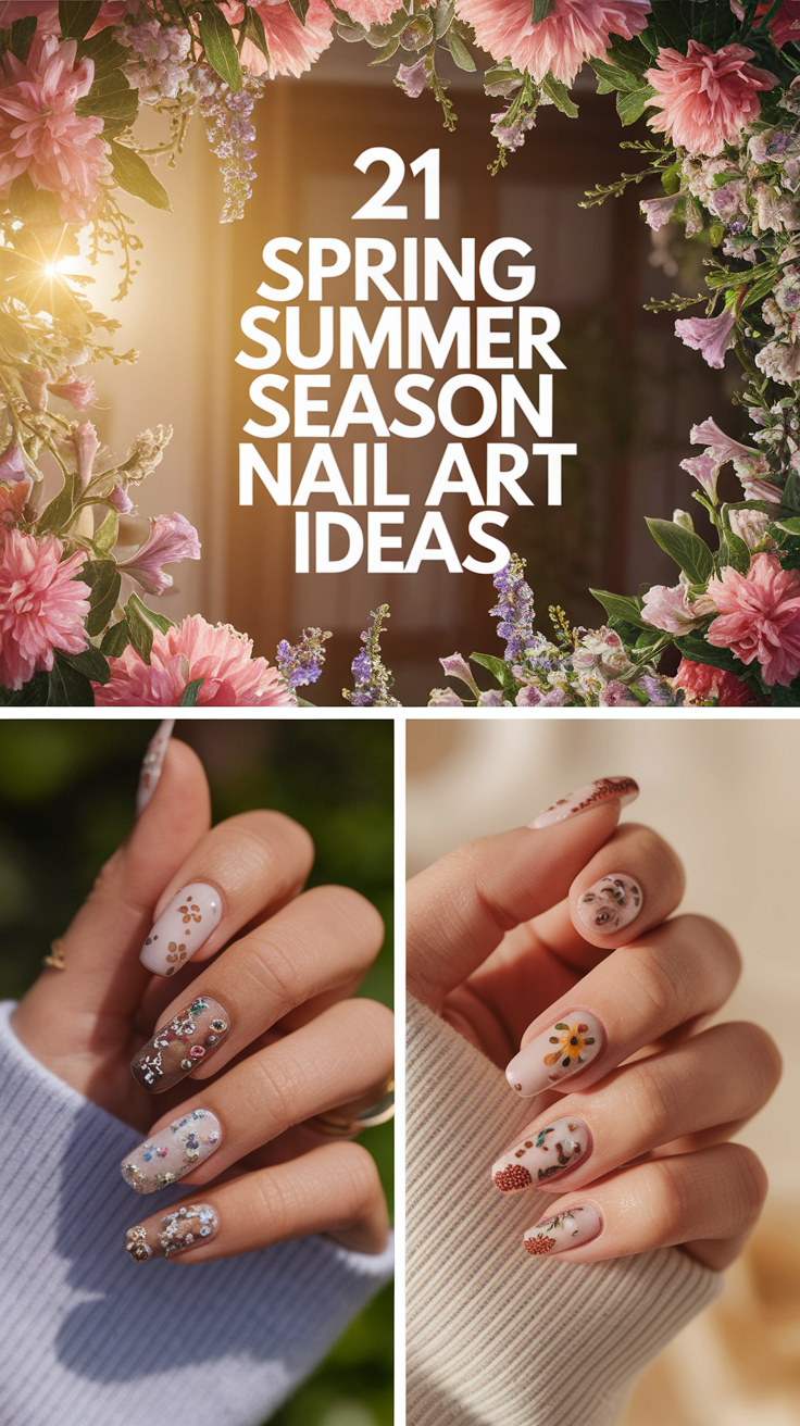 21 Stunning Spring Summer Season Nail Art Ideas 2025 for Every Occasion