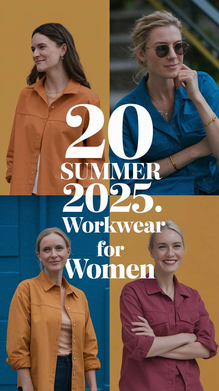 Summer 2025 Workwear for Women: 20 Stylish Ideas for Every Office Setting