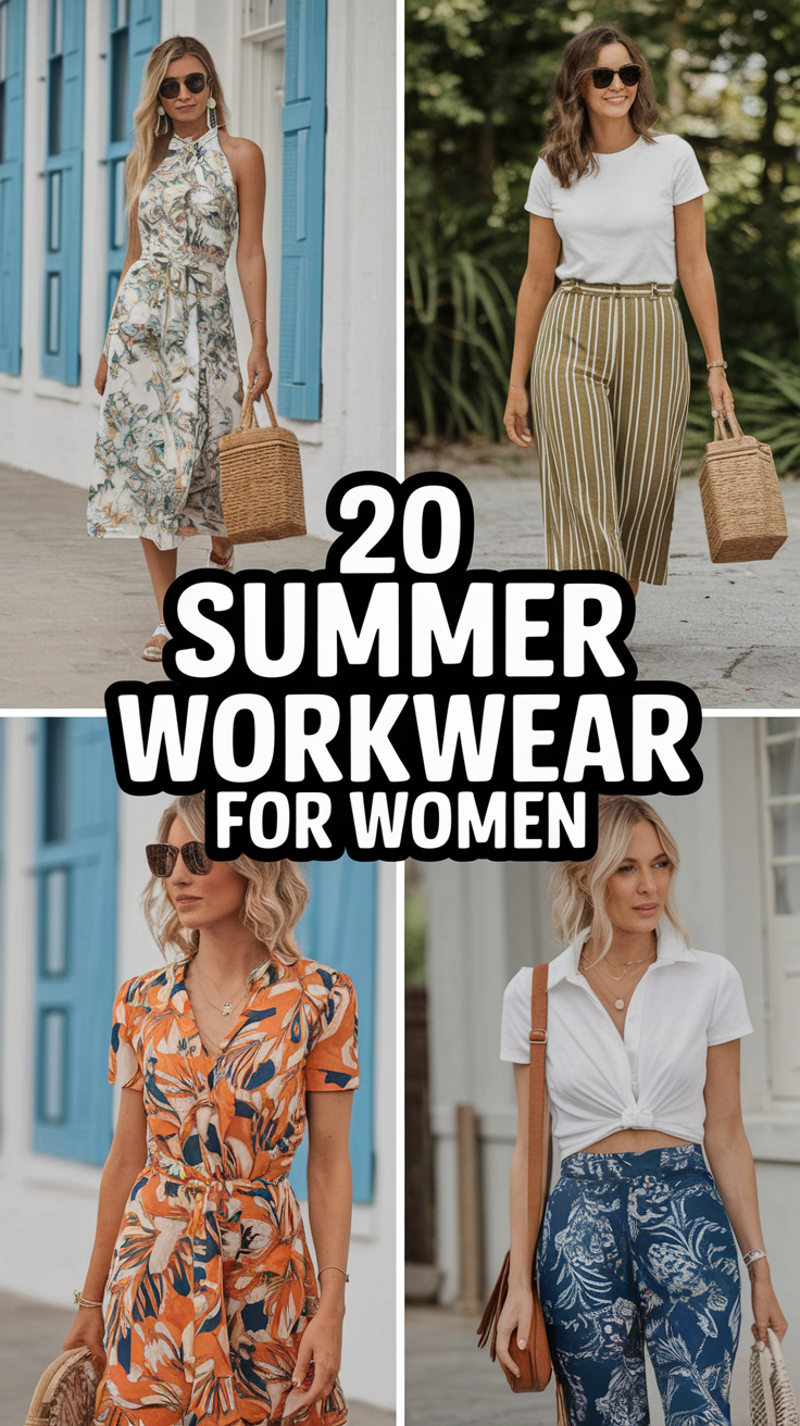 Summer 2025 Workwear for Women: 20 Stylish Ideas for Every Office Setting