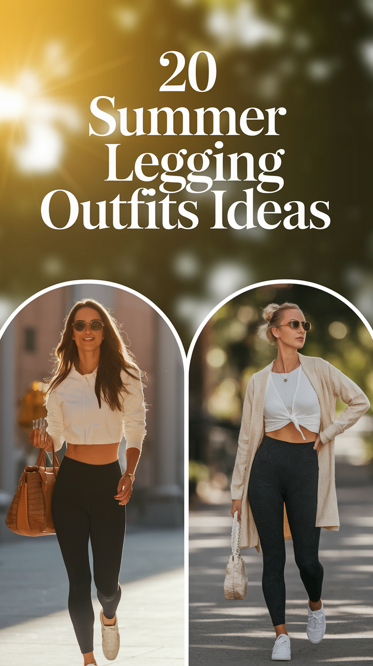 Summer Legging Outfits: 20 Trendy Ideas for 2025