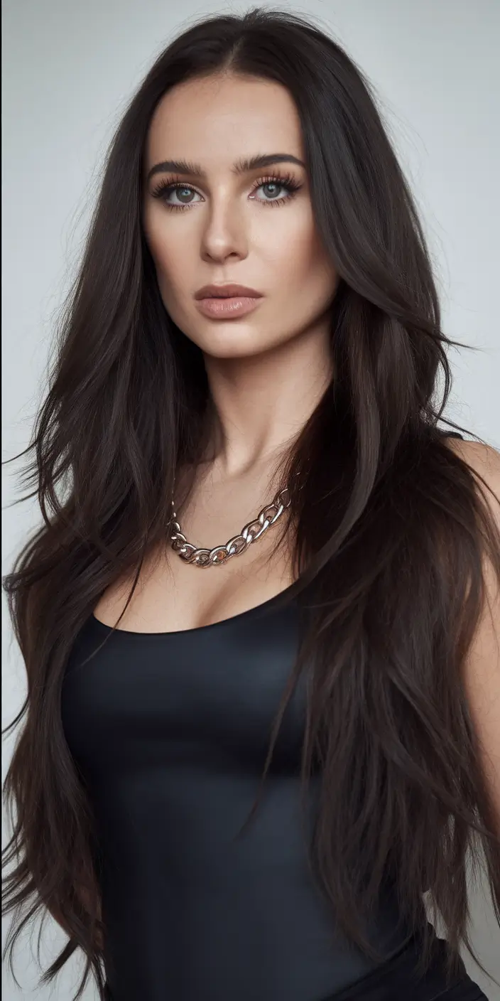 Beautiful Brown Hair Colors to Try This Summer 2025+Bold Mocha Volume