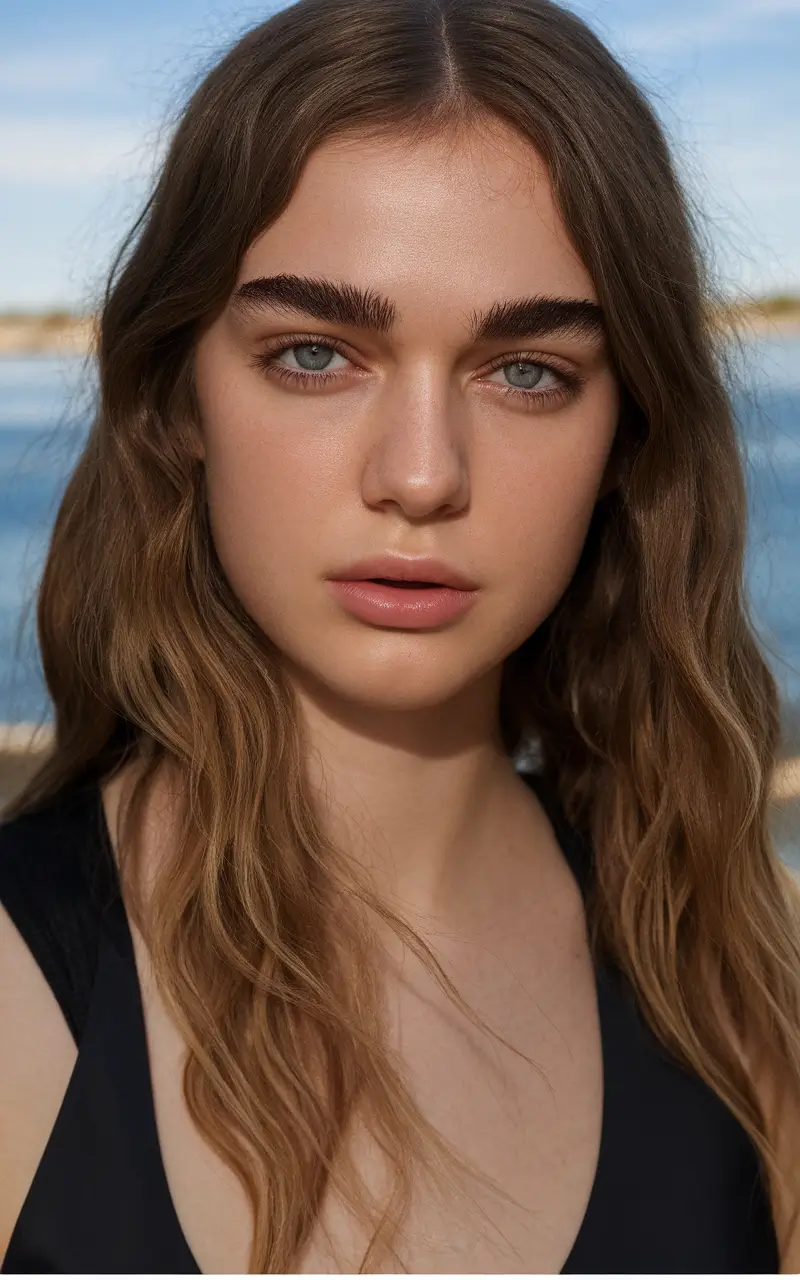 Chic Brunette Hair Ideas for Your Summer 2025 Look Beachy Brunette with Soft Light Ends