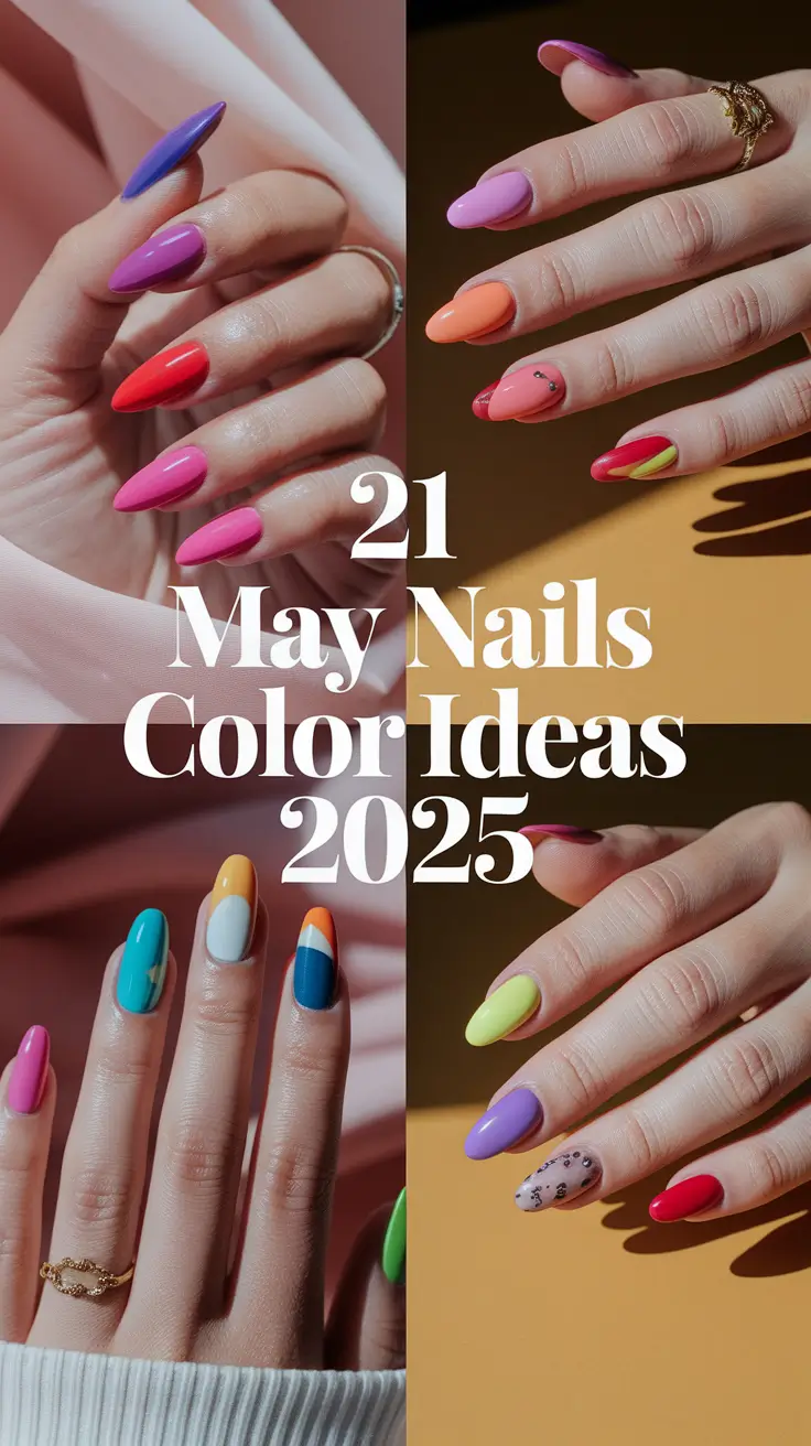 21 May Nails Color Ideas 2025: Fresh Looks You’ll Want on Your Hands This Season