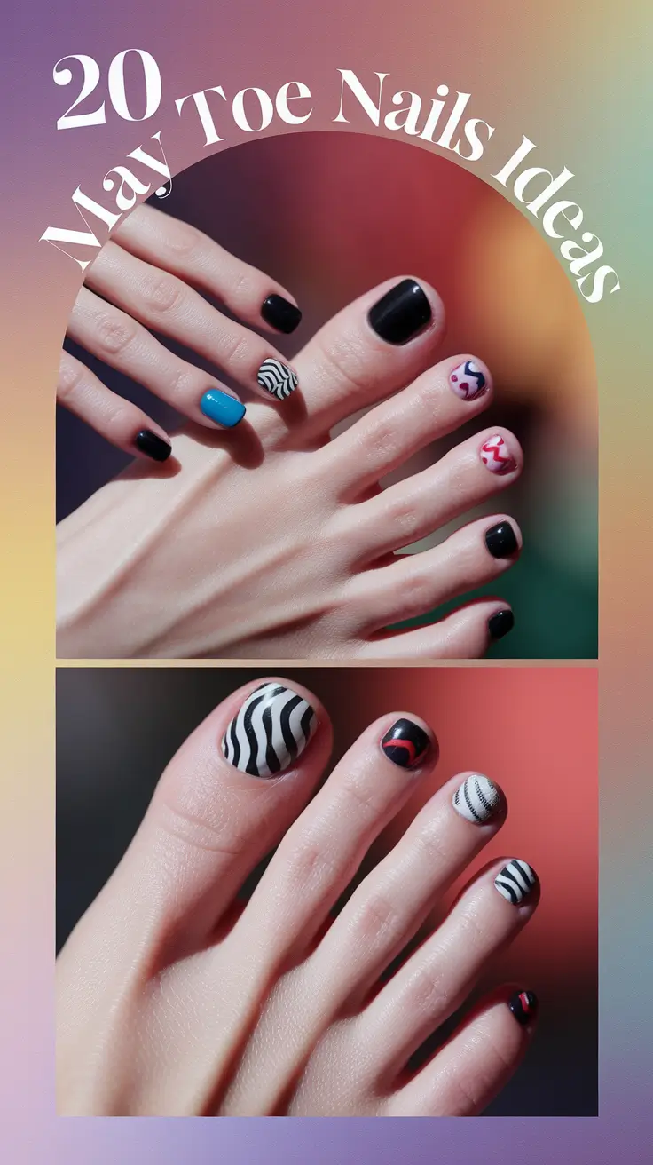 20 May Toe Nails Ideas 2025: Designs That Define Summer Vibes